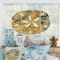 Designart - Coastal Pastel seashells II - Vintage Nautical Canvas Artwork